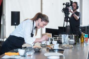 Las demostraciones culinarias formaron parte de la segunda jornada de la Feria Gran Canaria Me Gusta (Foto TA)